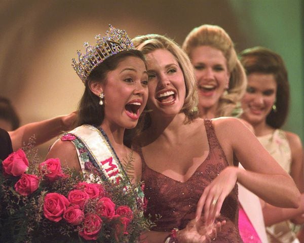 Sharon Stone, Vanessa Williams competed for crowns