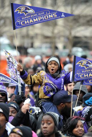 Ravens, Baltimore celebrate