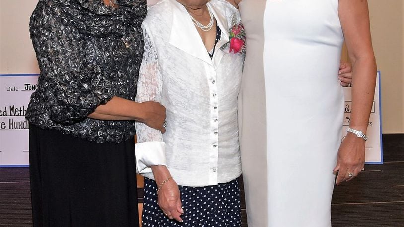 Lula Cosby (left), Alice Marshall and Sheila Rice (right), were honored for their community contributions by the African American Community Fund of the Springfield Foundation. Photo courtesy of the Springfield Foundation