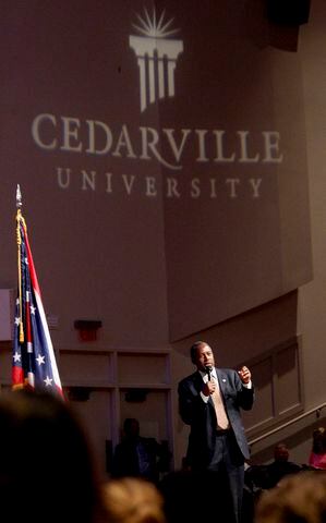 Presidential Candidate Ben Carson visits Cedarville