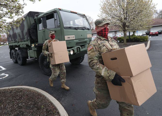 Coronavirus: Second Harvest Food Bank receives additional help from Ohio National Guard
