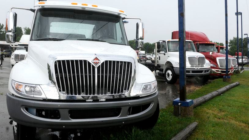 A Navistar employee has sued, claiming harassment at work. Staff photo by Marshall Gorby