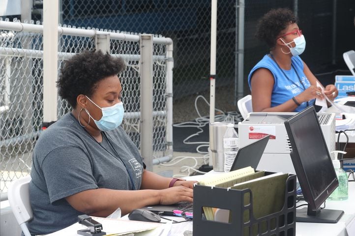 PHOTOS: Free Covid-19 Testing in Springfield