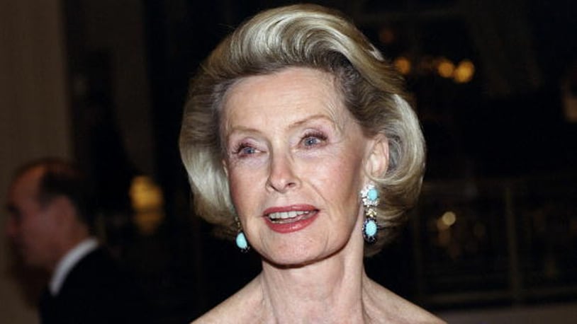 UNITED STATES - CIRCA 2000:  Dina Merrill is on hand at the Waldorf-Astoria for the American Museum of the Moving Image's Salute to Julia Roberts.  (Photo by Richard Corkery/NY Daily News Archive via Getty Images)