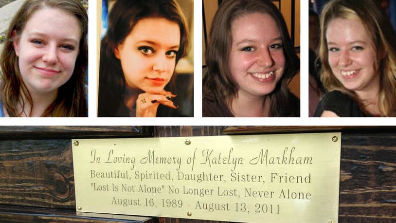Katelyn Markham was a 22-year-old art student residing in Fairfield, Ohio when she vanished in August 2011. Her skeletal remains were found Aug. 7, 2013 in a remote wooded area in Indiana about 30 miles from her home. FILE/CONTRIBUTED PHOTOS