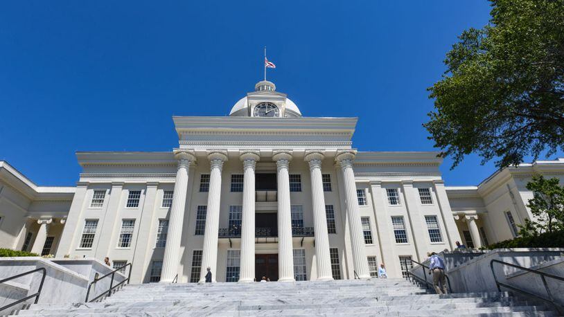 The Alabama State Capitol stands on May 15, 2019 in Montgomery, Alabama. Today Alabama Gov. Kay Ivey signed a near-total ban on abortion into state law. Women have been taking to social media with #YouKnowMe to share their experiences with abortion.