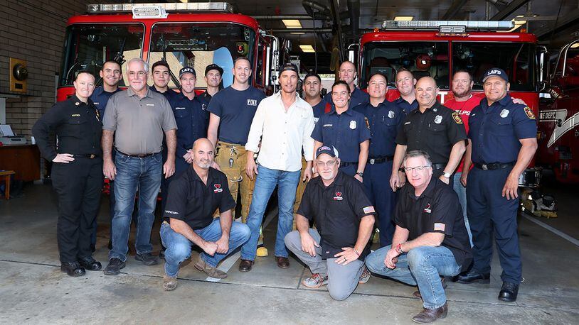 Wild Turkey "With Thanks" 2019 with Matthew McConaughey and Operation BBQ Relief on November 1, 2019, in Los Angeles.