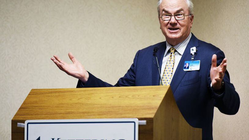 Fred Manchur, CEO of Kettering Health, will be retiring from his position, effective Dec. 31. NICK GRAHAM/STAFF