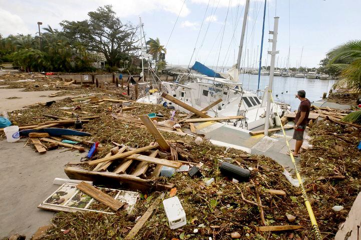 Photos: Hurricane Irma damage in Florida Keys