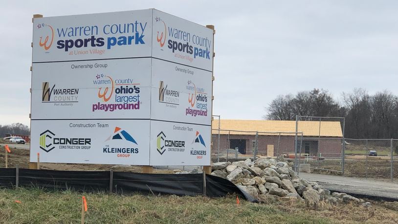 The Warren County Sports Park at Union Village is expected to host a major youth soccer tournament next spring. STAFF