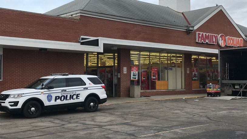 A Springfield dollar store was burglarized this week, police reported.