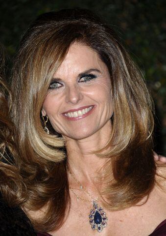 Three months after the holiday, Maria Shriver apparently still had her Christmas lights up -- driving her neighbors batty.