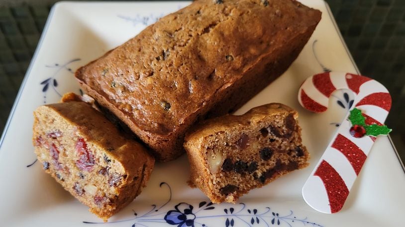 A tasty fruitcake makes for a great holiday gift for friends and family. CONTRIBUTED