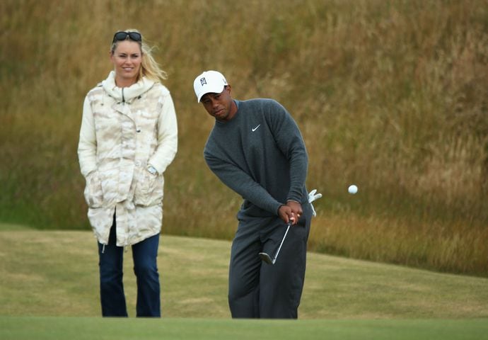 Tiger and Lindsay in Scotland