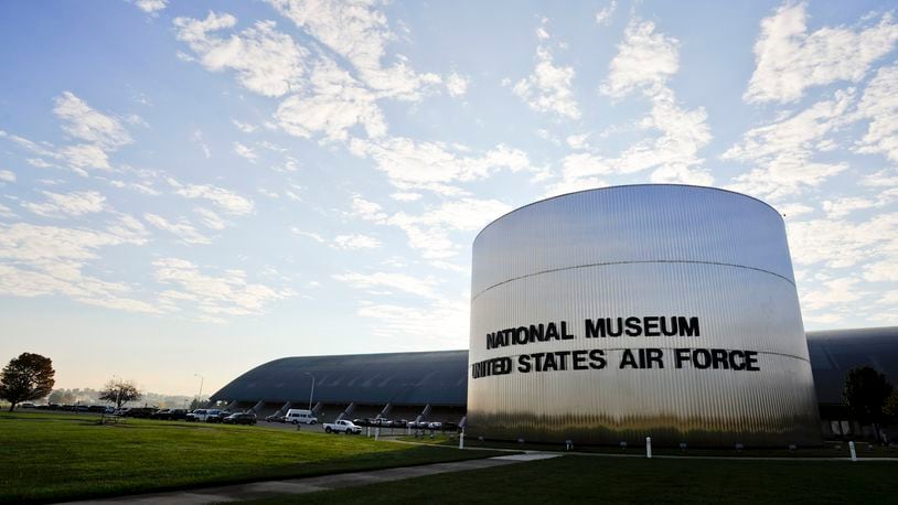 The National Museum of the United States Air Force Thursday, October 17 on the day it reopened after the government shutdown ended. NICK GRAHAM / STAFF