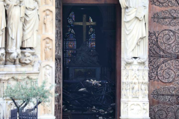 Photos: After Notre Dame fire, Paris surveys damage to historic cathedral