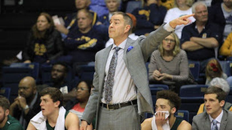 Wright State basketball coach Scott Nagy during WSU’s 77-62 win over Murray State on Thursday, Dec.22, 2016. Contributed photo
