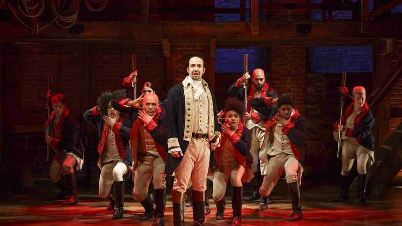 Lin-Manuel Miranda won’t be taking the stage in Cincinnati, but tickets for the touring production of his blockbuster musical go on sale Friday at 9 a.m. for performances at the Aronoff Center, Feb. 19-March 10. CONTRIBUTED/JOAN MARCUS