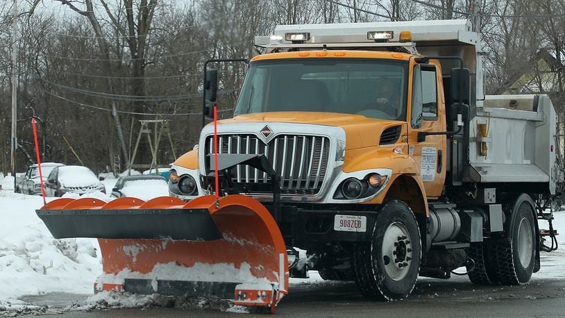 Urbana’s recycling contractor, Rumpke, has delayed service by one business day this week due to inclement weather, according to information from the city.  BILL LACKEY/STAFF