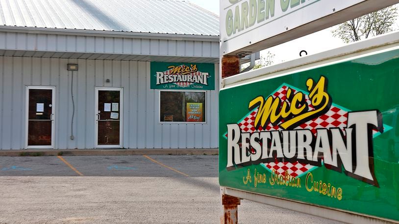 Mic's Restaurant on Mechanicsburg Road is closing at the end of June. BILL LACKEY/STAFF