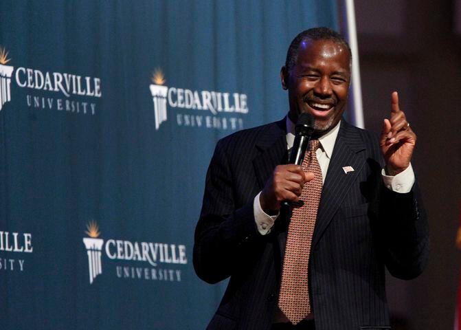 Presidential Candidate Ben Carson visits Cedarville