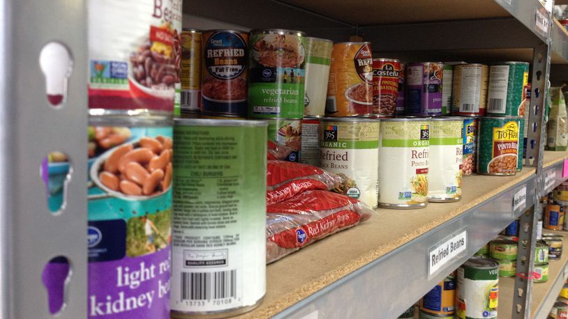 The Enon Youth Food Drive collected thousands of pounds of food. Staff file photo