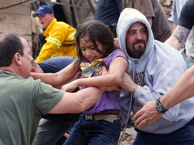 Scenes of horror, panic, rescue and relief
