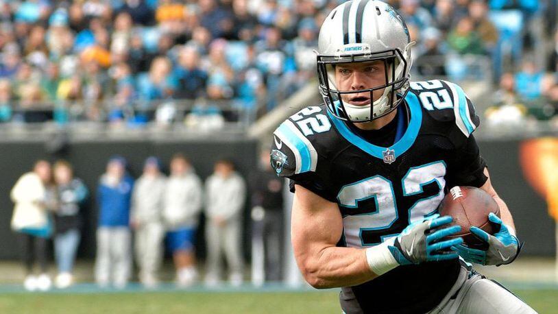 Carolina Panrhers running back  Christian McCaffrey helped rescue a 72-year-old hiker in Colorado.