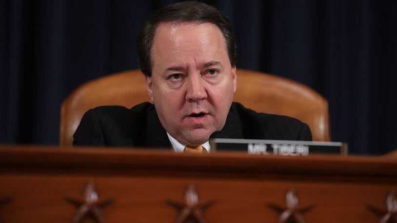 WASHINGTON, DC - OCTOBER 25: Committee chairman Rep. Pat Tiberi (R-OH) speaks during a hearing before the U.S. Congress Joint Economic Committee October 25, 2017 on Capitol Hill in Washington, DC. The committee held a hearing on the economic outlook. (Photo by Alex Wong/Getty Images)