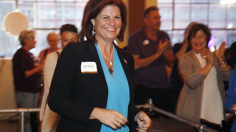 Democratic candidate Theresa Gasper won the primary for the 10th Congressional district against Michael Milisites and Robert Klepinger. TY GREENLEES / STAFF