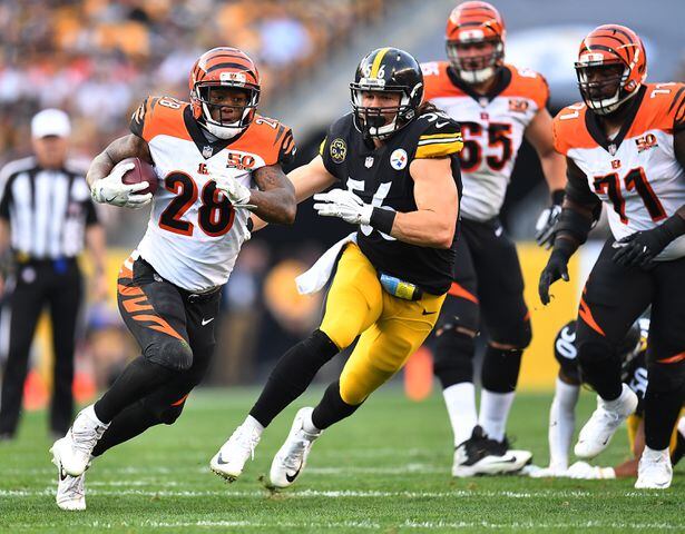 Mixon frustrated with lack of carries vs. Steelers