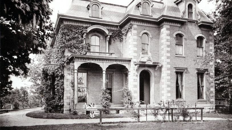 This home at 1002 E. High was built around 1870 for the family of E.C. Middleton and was later the home of William Warder, the son of early pioneer Jeremiah Warder and brother of Benjamin Warder, who gave the Warder Library to the city.  Photo Courtesy of the Clark County Historical Society