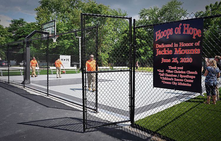 Springfield has new basketball court