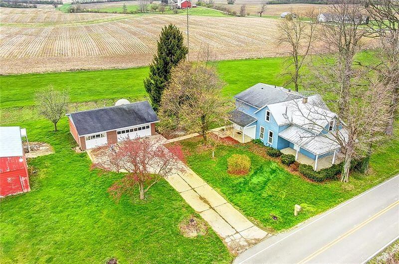 The 3.3 acre property also has a detached 3 car garage, large barn and views over pasture and farm fields.  CONTRIBUTED PHOTO