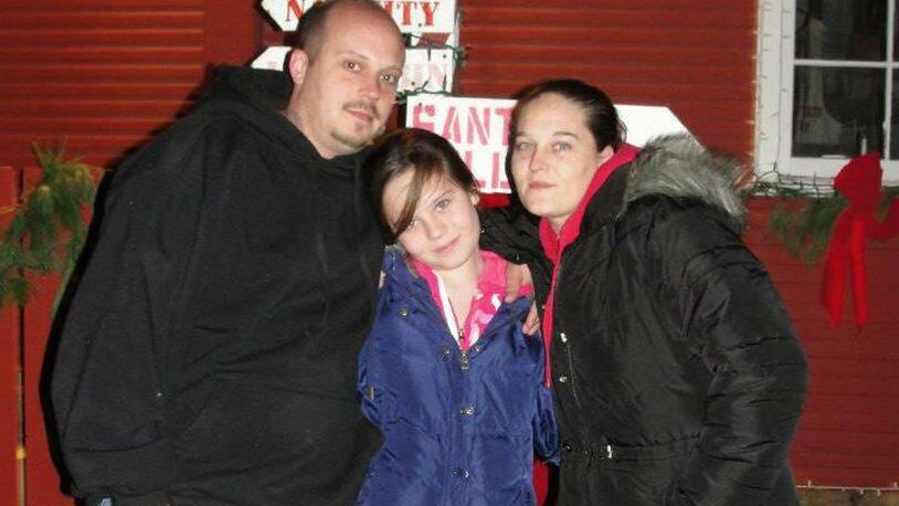 Jeff Rife (left) poses with daughter, Taelor Cydrus (middle) and fiance, Jessica Cydrus (right). Jessica Cydrus was killed in a car accident on Sunday, and Rife was killed in a shooting in 2017. CONTRIBUTED BY FAMILY.