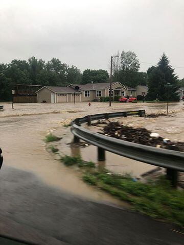 PHOTOS: Flooding throughout northern parts of Miami Valley
