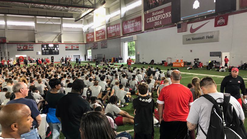 Ohio State hosted another one-day recruiting camp June 15 in Columbus.