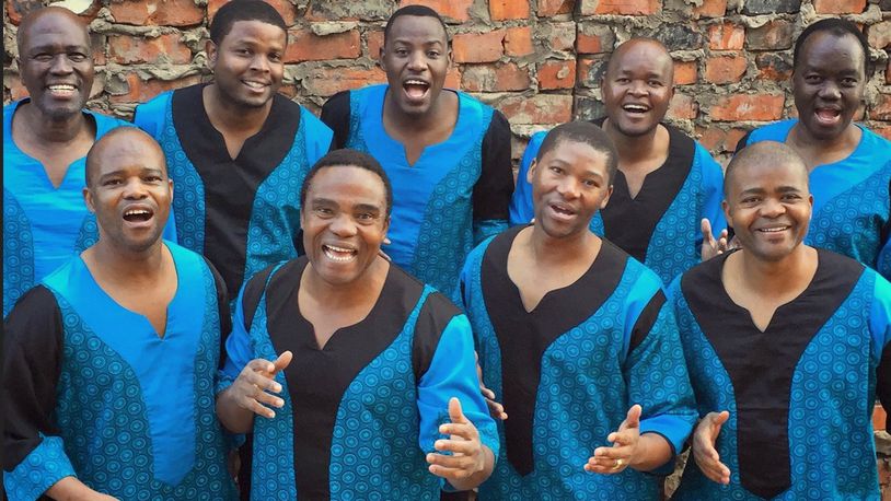 Ladysmith Black Mambazo, one of the highest-profile world music groups, will perform songs and dance from its South African culture during a concert at Wittenberg University. CONTRIBUTED