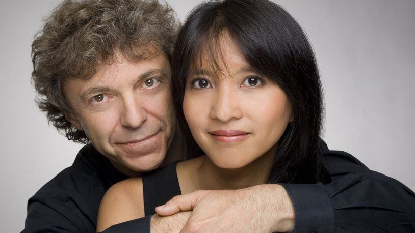 Pianists Pascal and Ami Rogé will be guest performers with the Springfield Symphony Orchestra for its upcoming French-themed concert. CONTRIBUTED