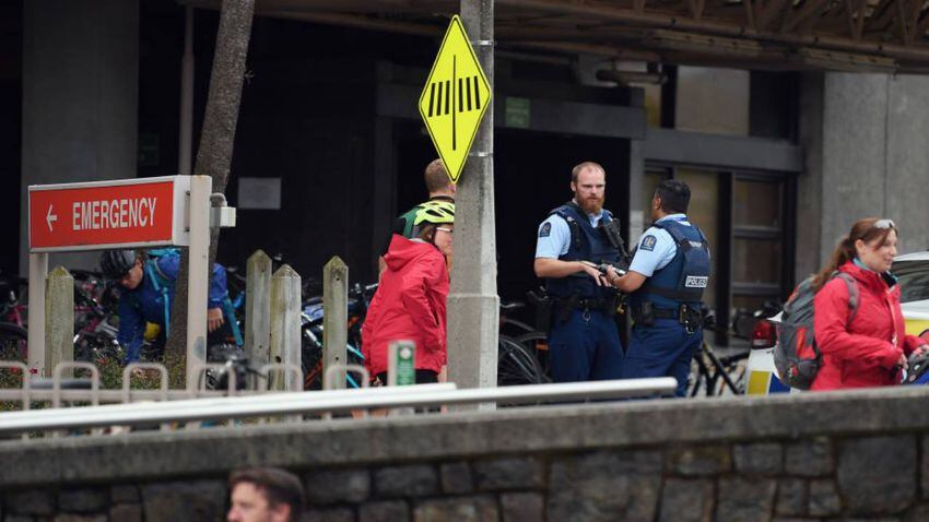 Photos: Mass casualties reported in New Zealand mosque shooting
