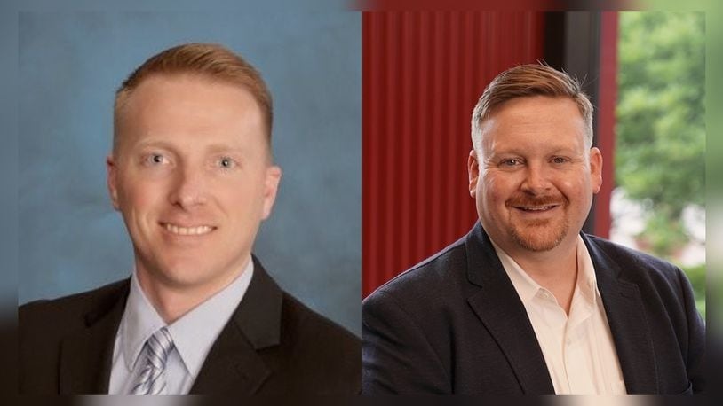 Matthew Cox (left) and Eric Benjamin Renegar (right) were elected to the two Northwestern Board of Education seats.