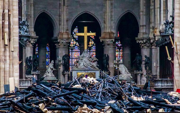 Photos: Notre Dame Cathedral after the fire