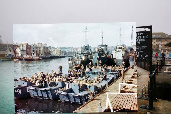 Weymouth Harbour, England (June 6, 1944/April 5, 2014)