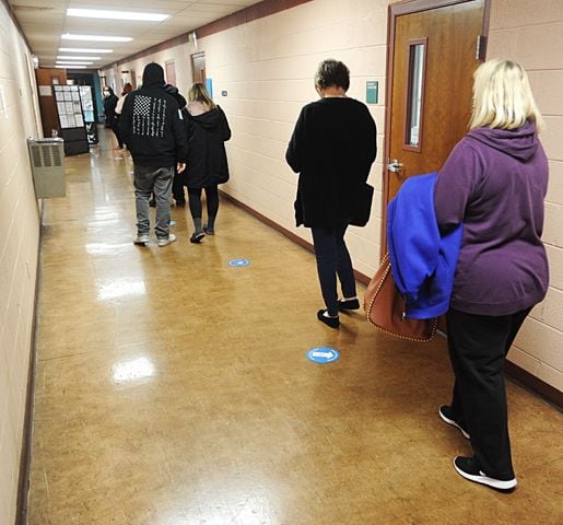 Voters turn out for Election Day on Tuesday