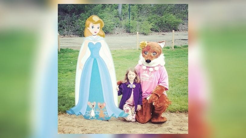 The Cinderella cutout was stolen for the second time from Veteran's Park in Springfield. (COURTESY: Leann Castillo).