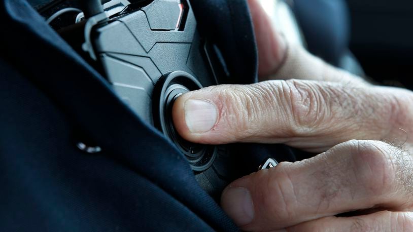 Police body camera (Photo by George Frey/Getty Images)