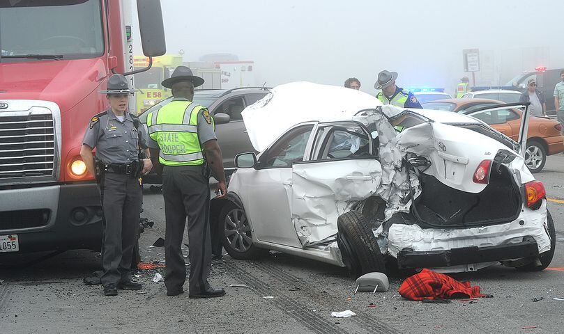 I-70 multiple vehich crash