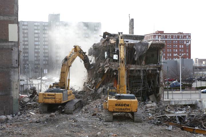 Historic DDN building facade demolished
