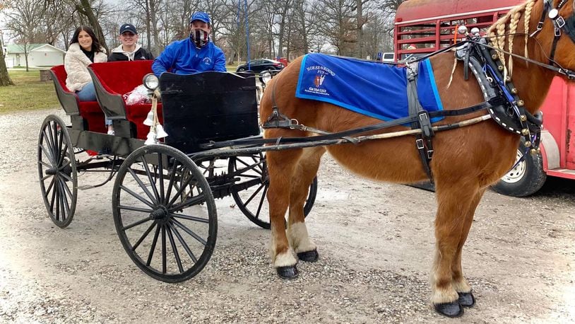 Horse-N-Round Fun will be offering sleigh rides and other outdoor winter activities at Kuhlwein's Farm Market & Deli in Hilliard on Saturday, Jan. 16 from noon to 4 p.m.