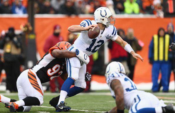 Scenes from the Bengals 42-28 win over the Colts